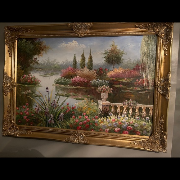 Framed Oil Painting